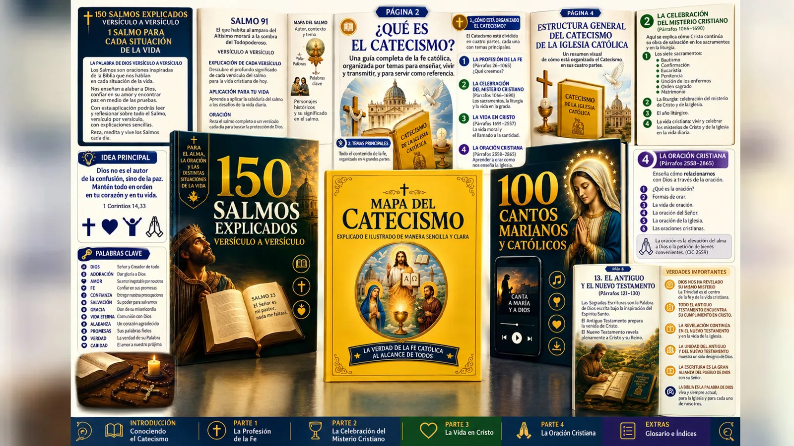 El Mapa del Catecismo con sus páginas ilustradas y bonos